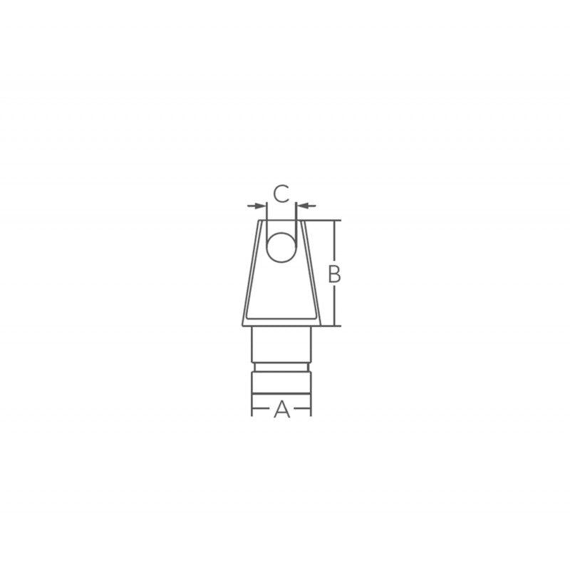 GIUNTO INOX MASCHIO  MM.22,4