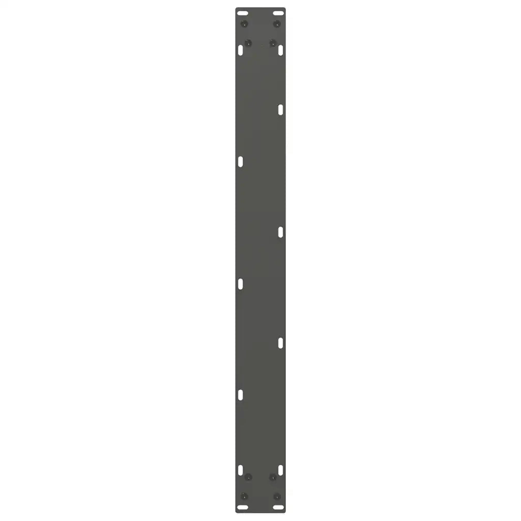 vidaXL Gambe per tavolo da pranzo a forma di U 3 pz Antracite 80x(72-73) cm Acciaio