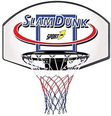 Tabellone Basket Tabellone Basket cm 71x45 tabellone Basket con canestro in Metallo tabellone Basket Rete Inclusa tabell