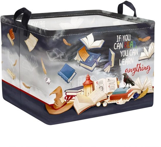 Cassetto Magico per Bambini con Copertura Opportuna, Contenitore per Abbigliamento e Giocattoli, 40 * 30 * 30 cm