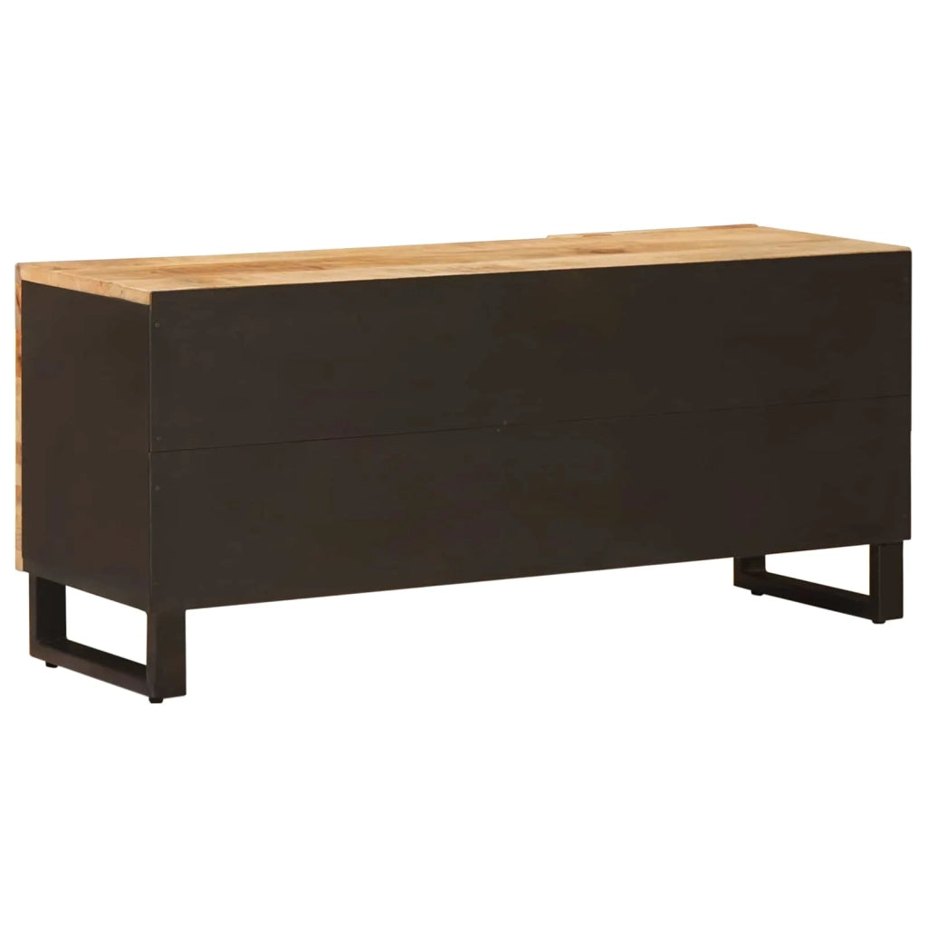 Mobile TV-Credenza per TV Marrone 105 x 33 x 46 cm Legno di mango massello 790370