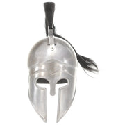 Elmo da Guerriero Greco Antico per LARP in Acciaio Argento CFW1934334