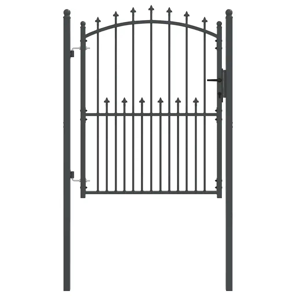 Cancello della recinzione con punte EMMEN 150 x 100 cm