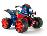 Mini Quad Elettrico per Bambini 12V The Beast Marvel Spiderman