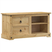 Mobile TV | Armadietto TV | Mobile Porta TV Corona 100x40x52 cm in Legno Massello di Pino