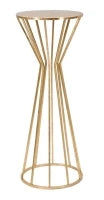 Tavolino Porta Telefono Stick Glam Cm Ø 38X100