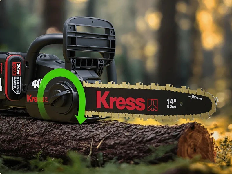 Motosega a Batteria Kress KG346.9 40V - Solo Corpo Macchina