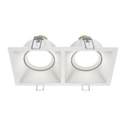 Maytoni Lampada da Incasso Dot 2 luci GU10 bianco alluminio