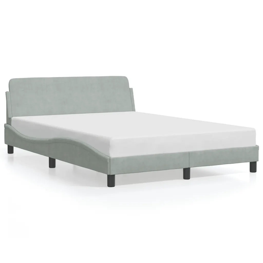 Giroletto Dover Grigio Chiaro 137x190 cm in Velluto 373282