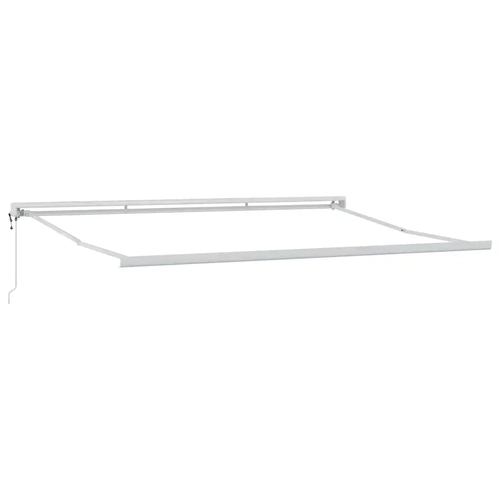 Tenda da Sole Bianco 500 x 300 x 165 cm Poliestere e Alluminio 3331364