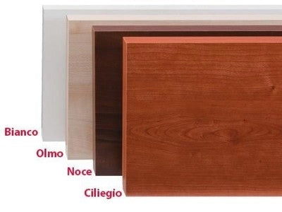 MENSOLE MENSOLA IN LEGNO SQUADRATE CM.100X30X1.8 COLORE NOCE/OLMO/ BIANCO