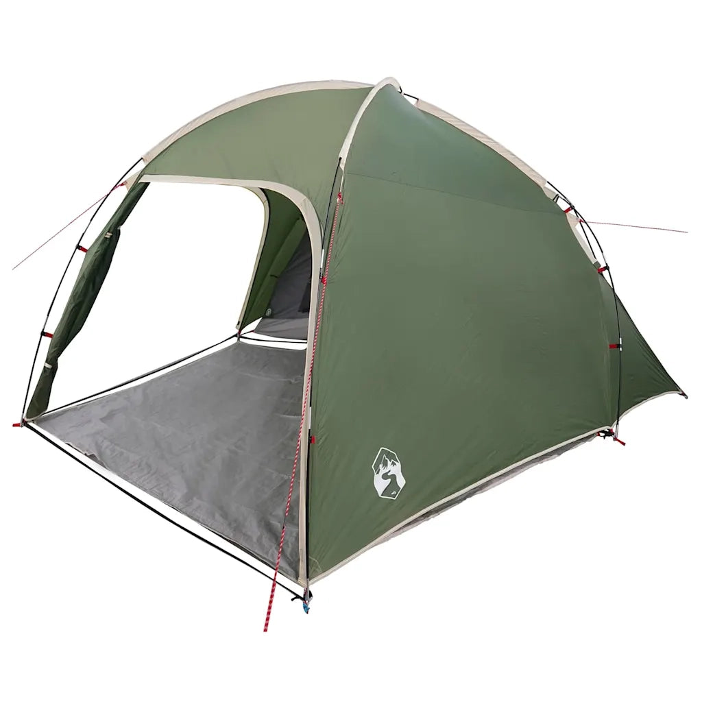 Tenda Capanna con tetto Verde 370 x 230 x 185 cm taffetà 42000990