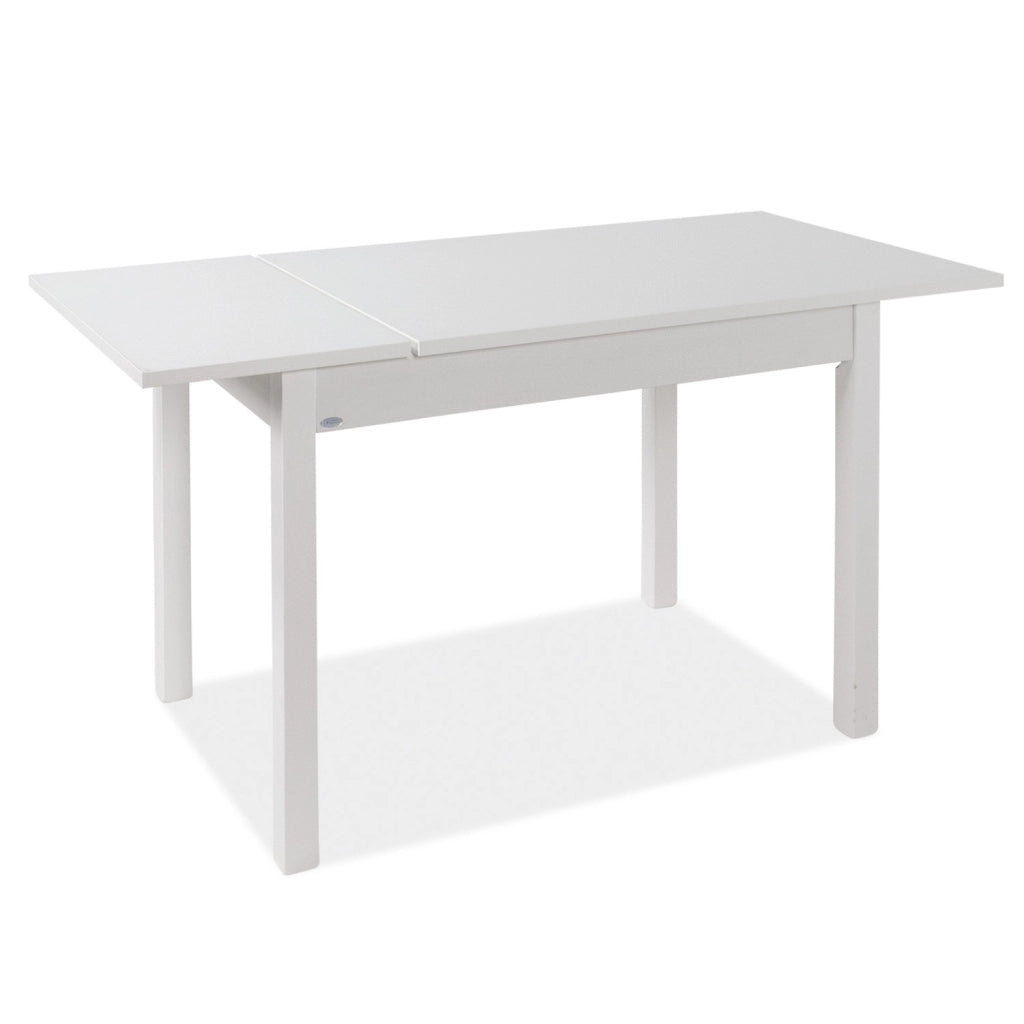 Tavolo Firenze Bianco allun. 110×70 Cm +40