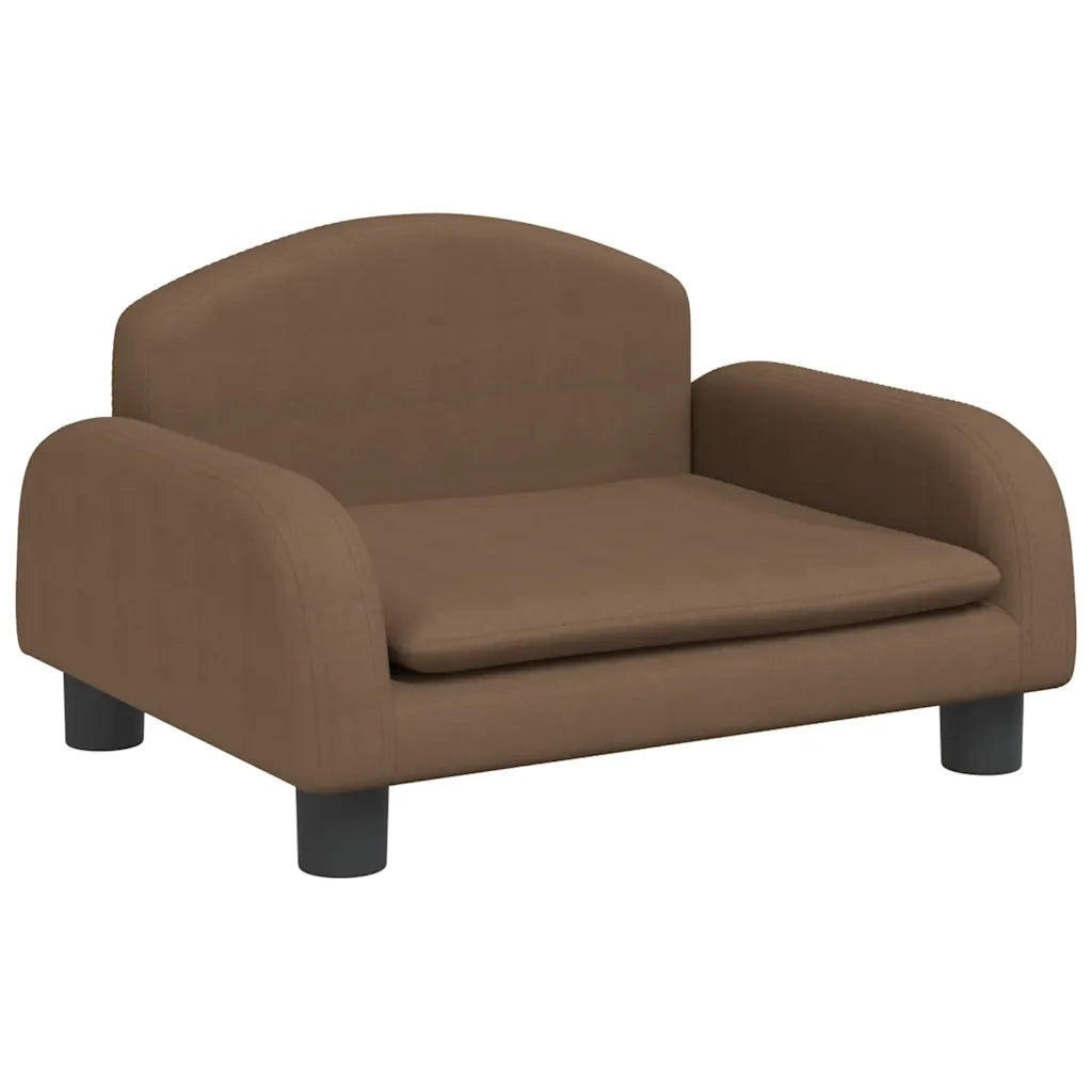 Lettino per Cani Marrone 50x40x30 cm in Tessuto CFW1961582