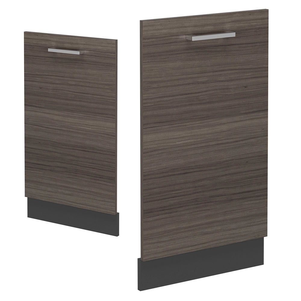 Pannello frontale della lavastoviglie R-Line Grigio nobile/Antracite 45 cm, PL Rovere Vicco