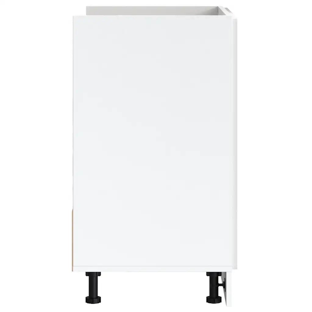 Mobile base lavello Porto Bianco Lucido 80x46x81,5cm Truciolato 853929