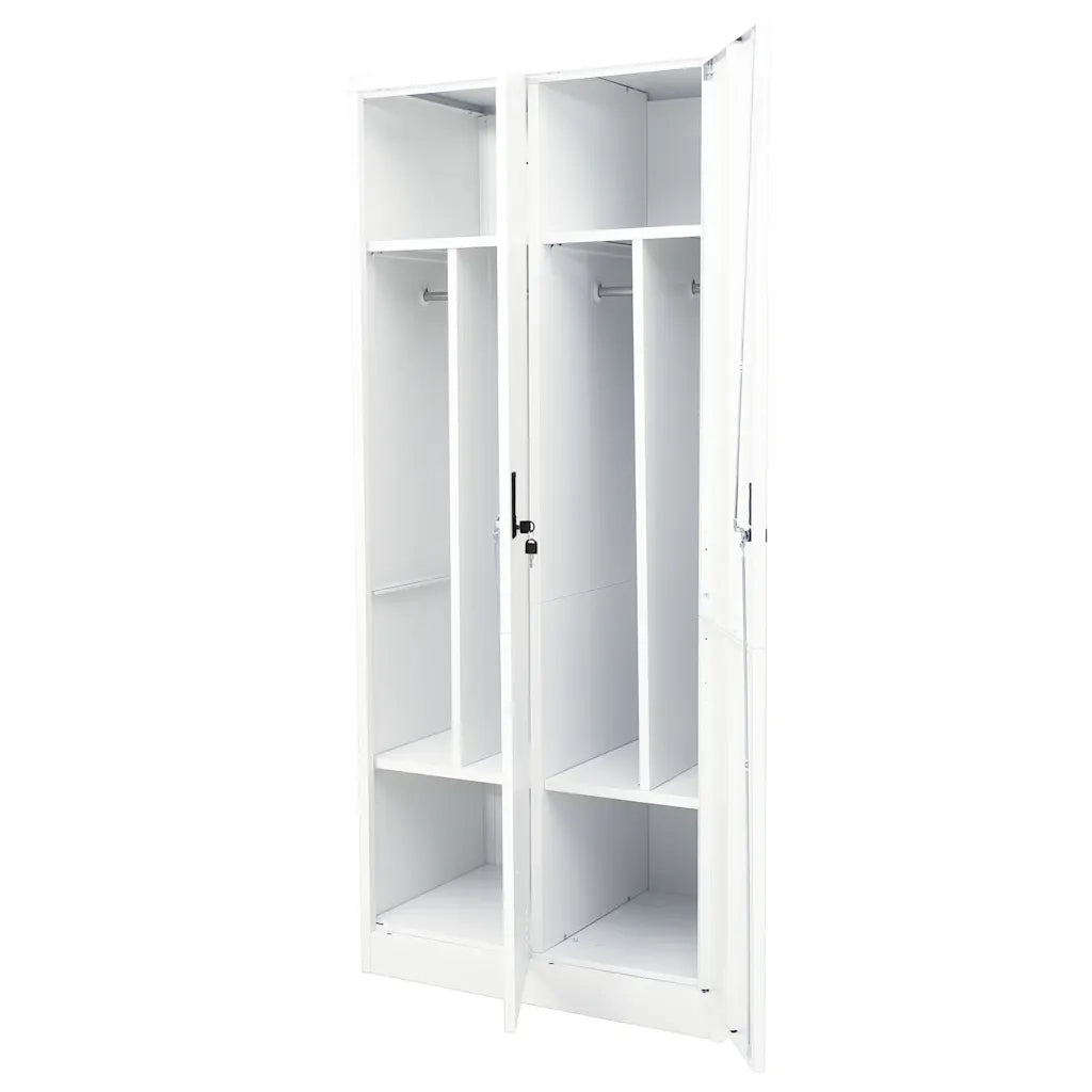 Armadio Bianco 80x50x180 cm in Acciaio CFW5782333