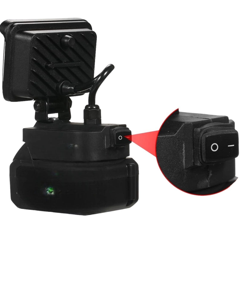 Lampada da Lavoro Faro Portatile Led Ricaricabile illuminazione esterna MLS0608