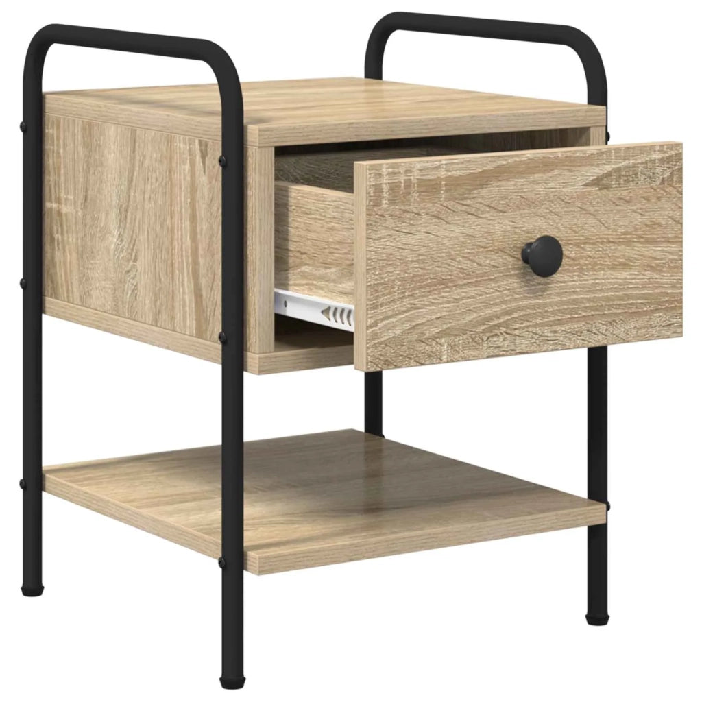 Armadio da Notte 2 pz Rovere Sonoma 35 x 36,5 x 47 cm 8007662