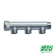 Collettore 2 Uscite In Ottone 1" 1/4 Componibile FAR 3401 114