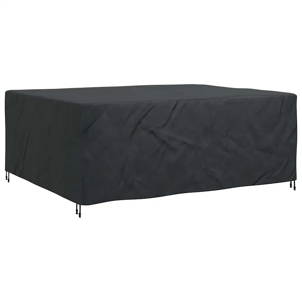 vidaXL Copertura per mobili da esterno Nero 250 x 210 x 70 cm 600D