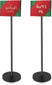 Informatie Standard per Matrimoni e Eventi di Lusso - 2 pezzi standard poster A4 in nero con cornice per disegno