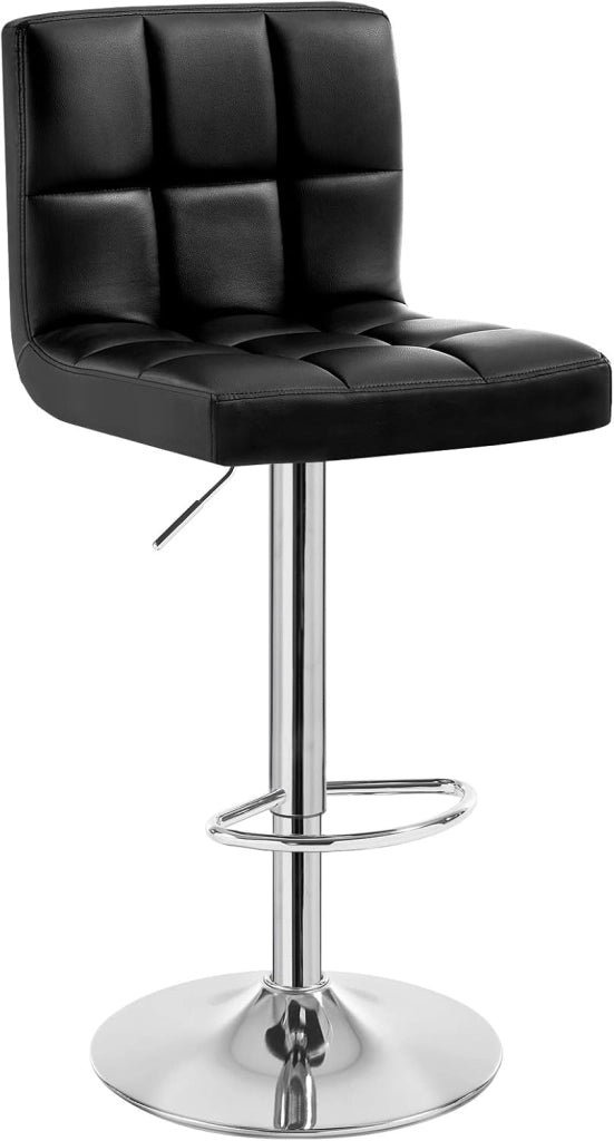 Pezzo Sgabello da Bar PU Vintage Sedia per Cucina Girevole Marrone
