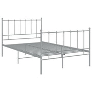 Giroletto Grigio in Metallo 120x200 cm 324954