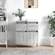 Credenza-Buffet-Armadio da cucina Grigio Sonoma 60x35x70 cm in Legno Multistrato 904883