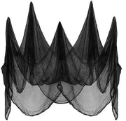 Decorazione per Halloween Super Nero grande Halloween 200-400 cm grande asciugamano da spavento Materiale Horror per esterni Giardino Feste Attrezzature