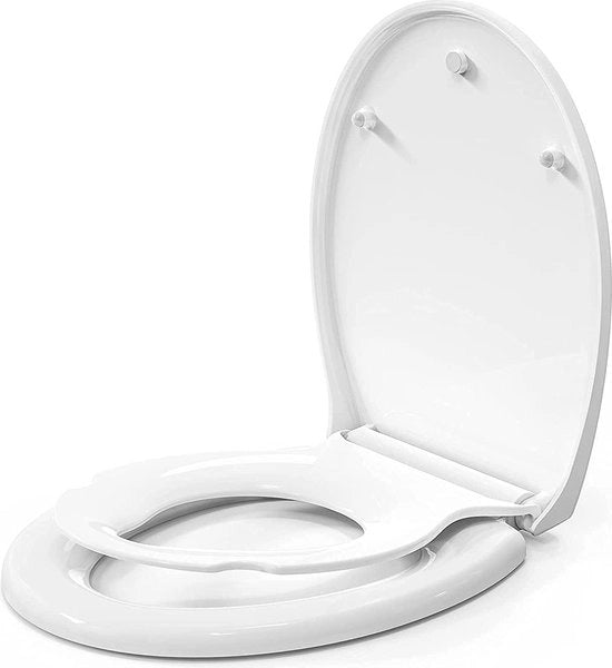 Meccanismo di chiusura morbida per WC magnetico facile da montare per bambini funzione di rilascio rapido antibatterico