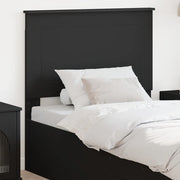 Testiera-Testata-Testiera Decorativa Rovere Nero 100 cm Legno multistrato 848848
