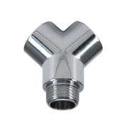 Biforca cromata attacco 1/2 accessori minuteria gas raccodo a y collega 2 utenze a 1 uscita