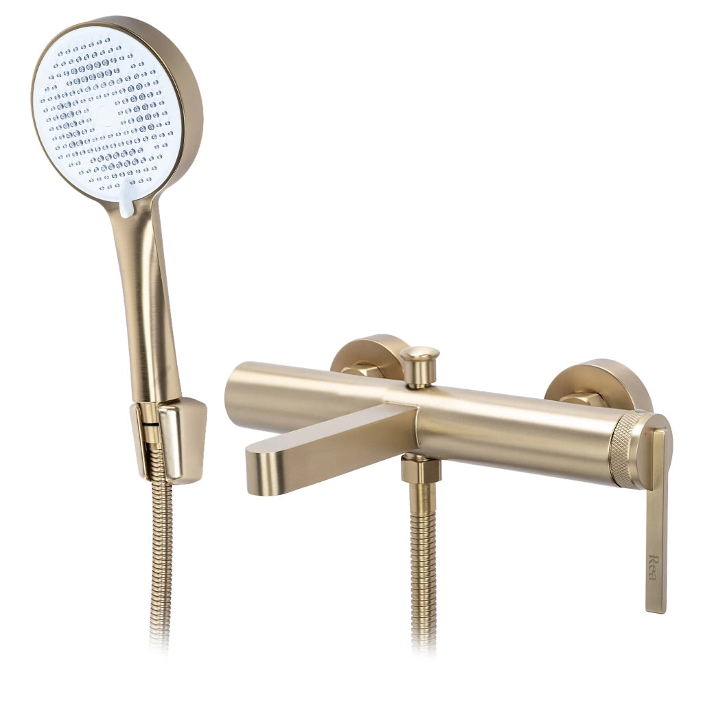 Rubinetto Da Vasca Rea Grace Brush Gold