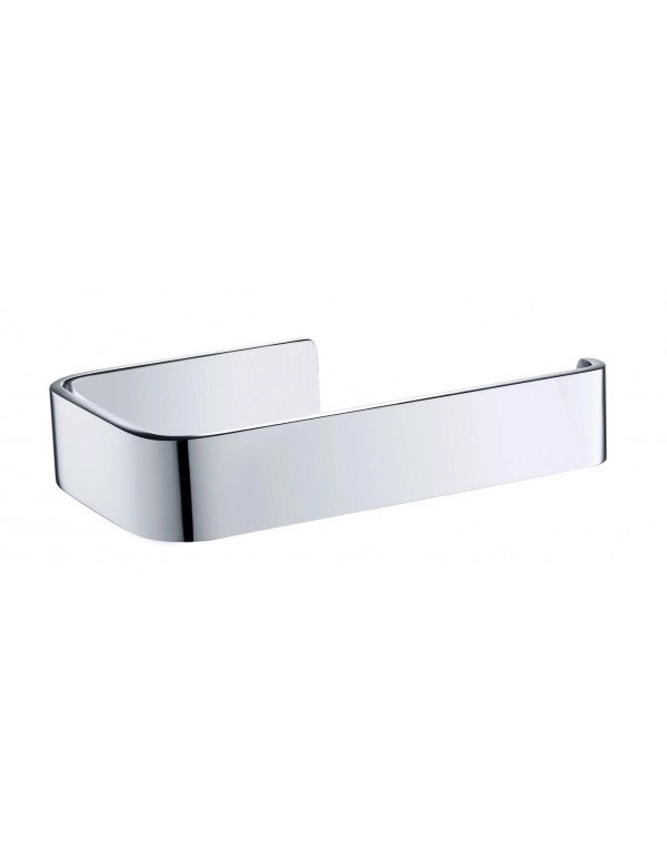 Portarotolo SOLO in ottone cromato 12,9 x2,5 x8,2 cm