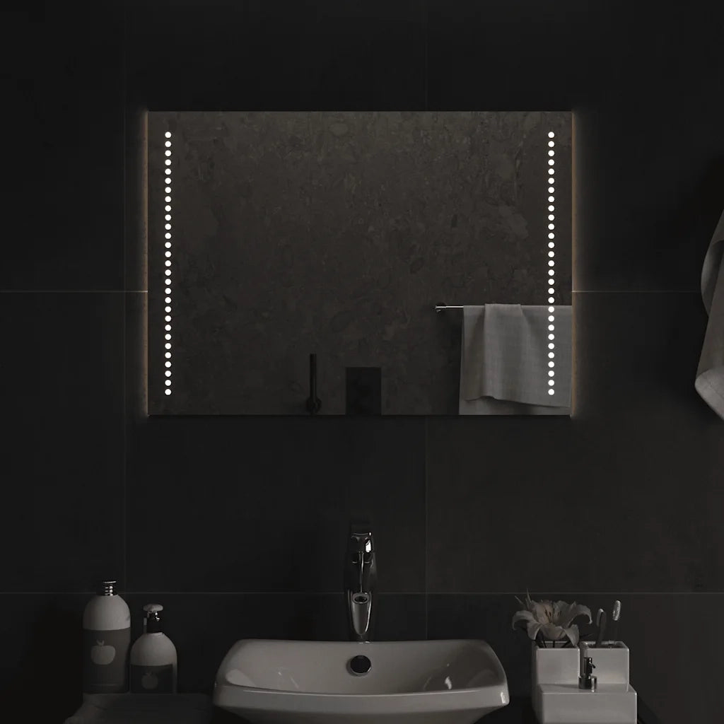Specchio da Bagno con Luci LED 70x50 cm cod mxl 42932