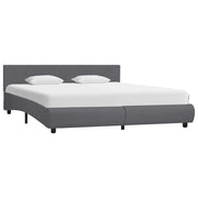 Giroletto con LED Grigio in Similpelle 180x200 cm