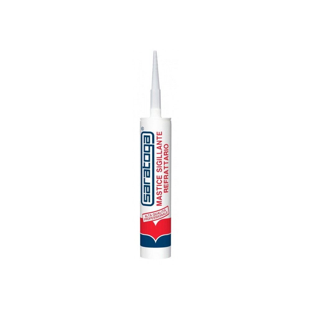 Saratoga 420gr silicone mastice sigillante refrattario nero