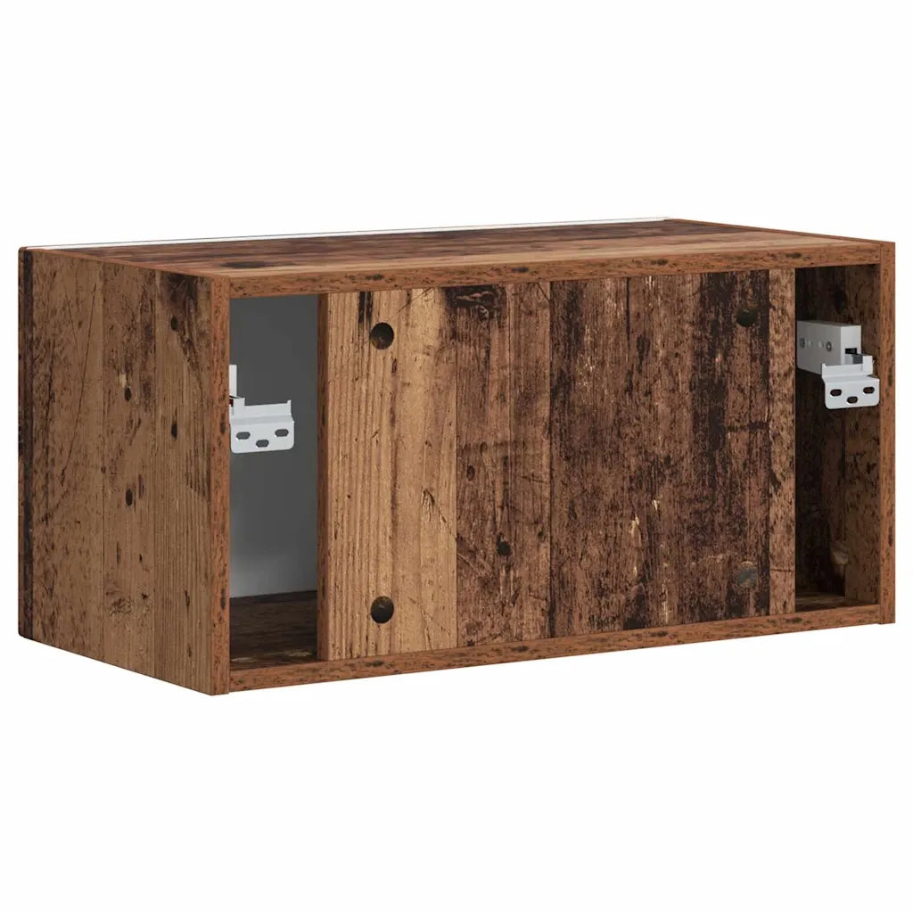 Mobile TV da parete-Mobile TV a Muro-Credenza TV Legno vecchio 60 x 31 x 29.5 cm 502820
