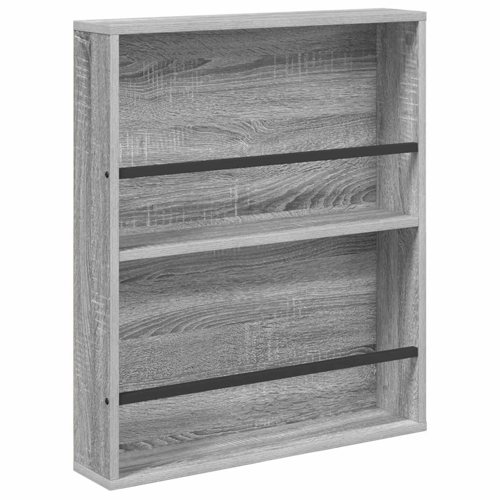 Scaffale per riviste Grigio Sonoma 60 x 12 x 70 cm CFW8646730