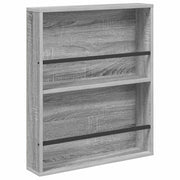 Scaffale per riviste Grigio Sonoma 60 x 12 x 70 cm CFW8646730