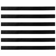 Spazzole per porte autoadesive 6 pz Bianco 100 cm CFW7607334