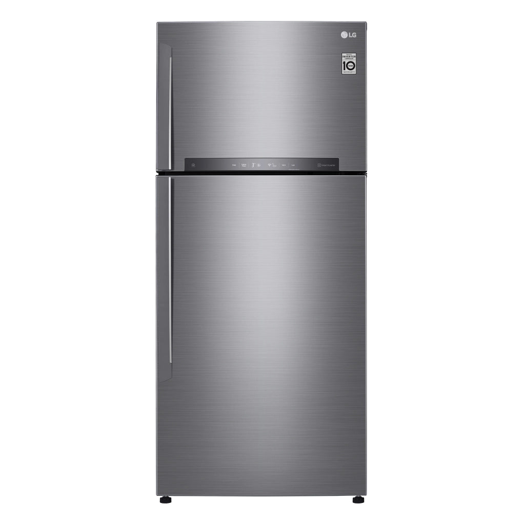 Lg gtb744pzhed frigorifero doppia porta, classe e, 506l, wi-fi, door cooling, cassetto 0 gradi, gestione umidità, inox