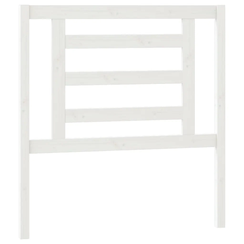 Dormeuse Estraibile Bianca 2x(90x190) cm Legno Massello di Pino 3108613