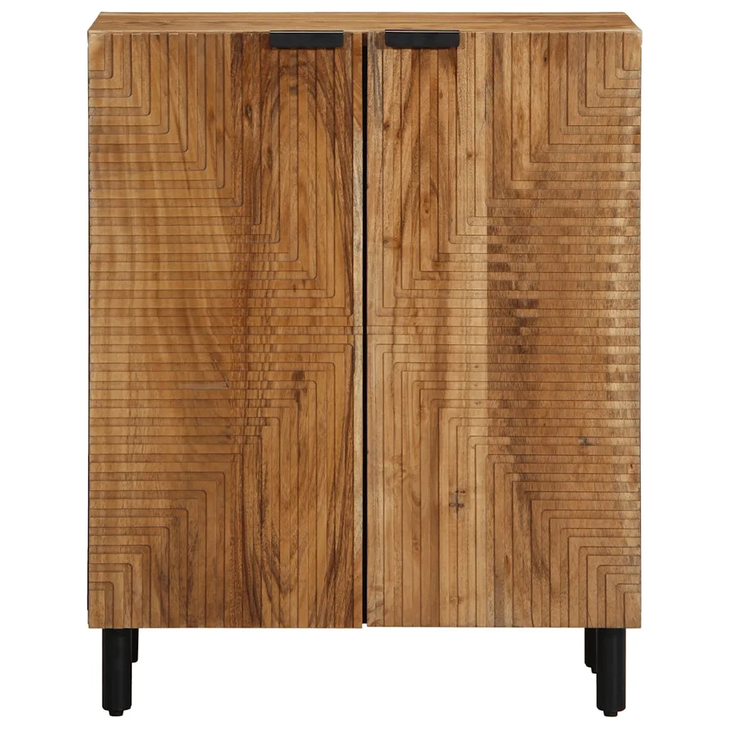 Credenza 60x33x75 cm in Legno Massello di Acacia 4017758
