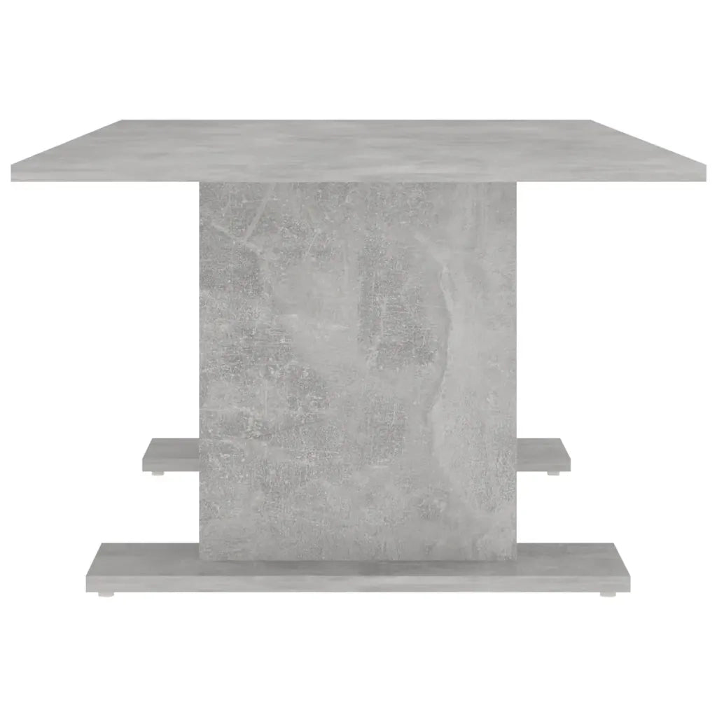 Tavolino Salotto Grigio Cemento 103,5x60x40cm Legno Multistrato 806844