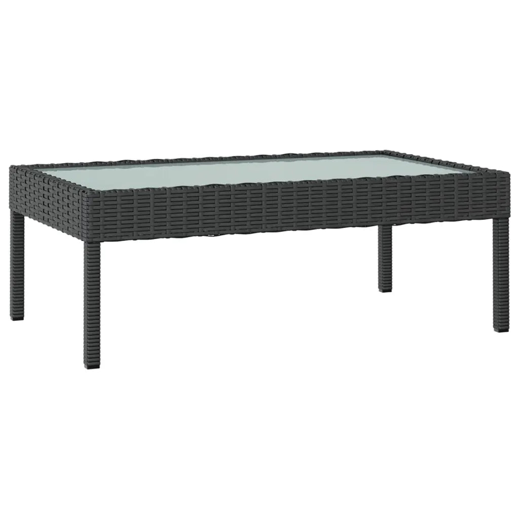 Set Divani da Giardino 16 pz con Cuscini in Polyrattan Nero cod mxl 39196