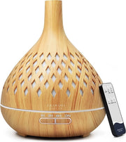 Diffusore di aromi - libero da BPA, aromaterapia, umidificatore ultrasonico silenzioso, aromaterapia