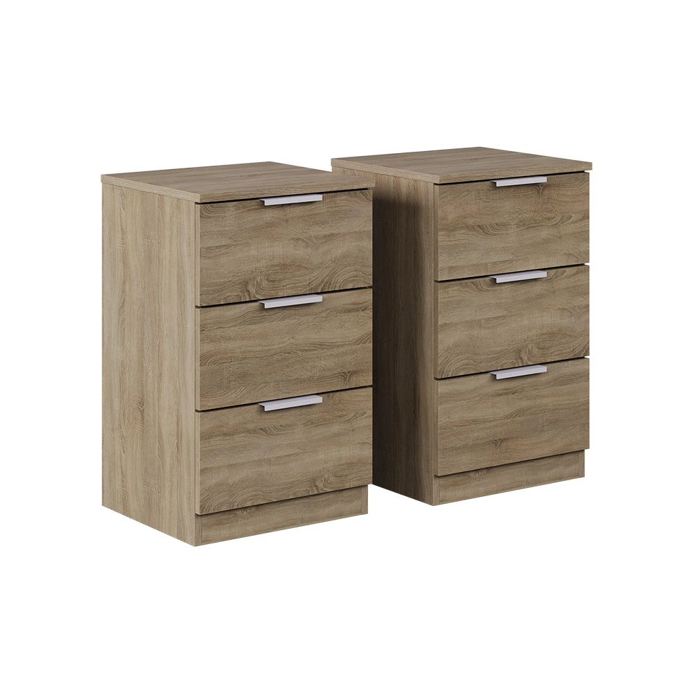 Vicco Comodino Sonoma con cassetti