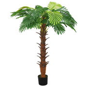 Palma Cycas Artificiale con Vaso 160 cm Verde CFW6778103